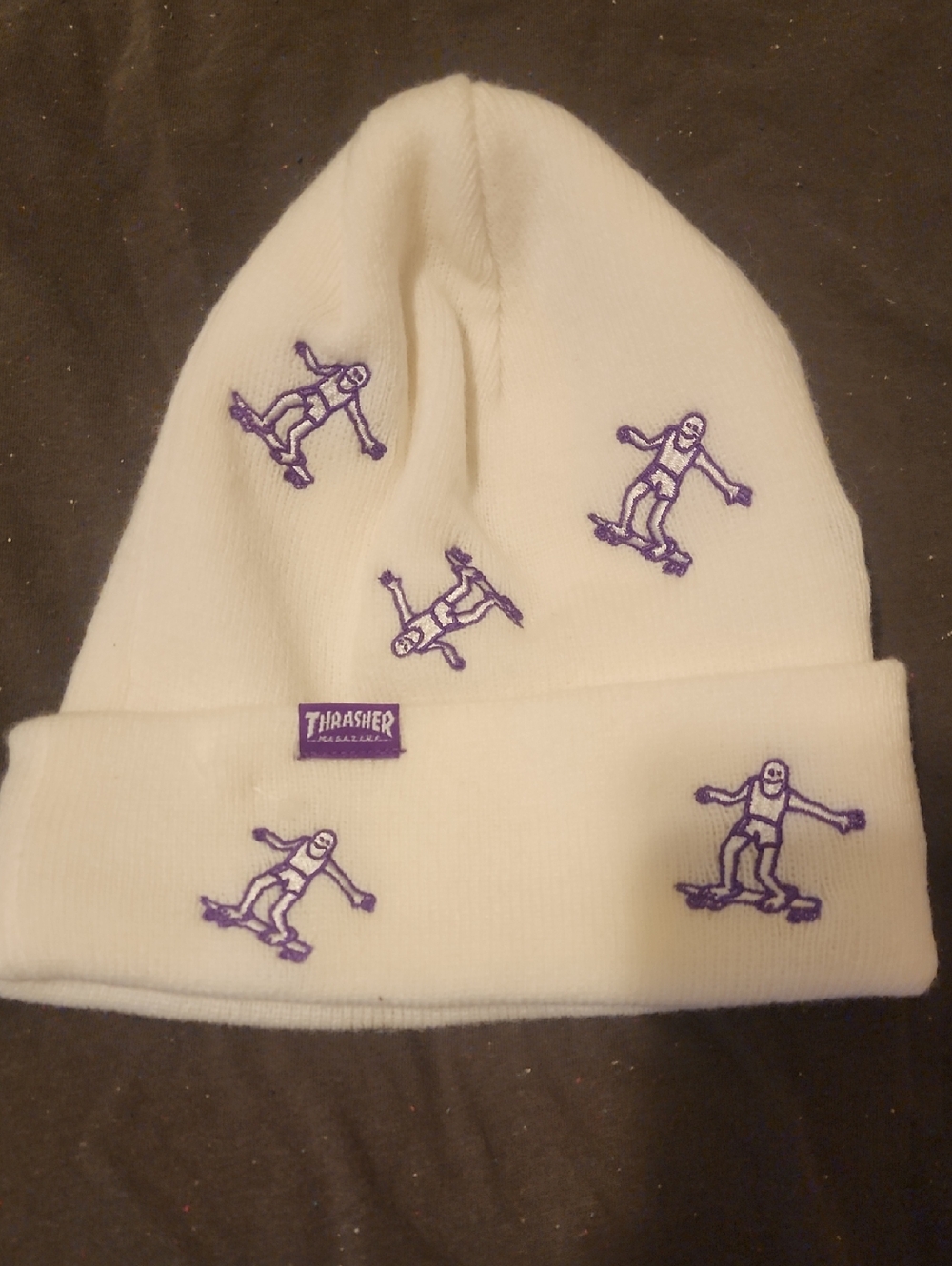 Thrasher Gonz AOP Beanie Purple